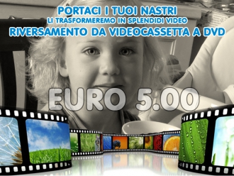 RIVERSAMENTO DA VHS A DVD CODICE: Super5